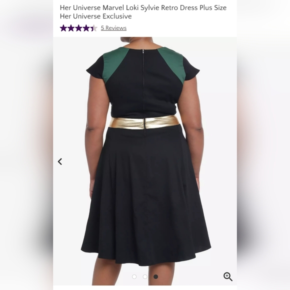 Sylvie/Loki Retro Dress - Picture 5 of 5